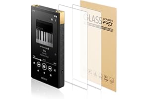 (2-Pack) High-Definition Clear Tempered Glass Screen Protector for Sony Walkman ZX707/706 Series Scratch-Resistant & Impact P