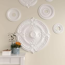 30 1/8"OD x 1 1/2"P Attica Acanthus Leaf Ceiling