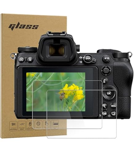 Film De Protection écran Nikon Z50II - Verre Trempé 9H, Lot De 3, Anti-rayures Et Facile à Poser