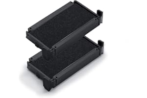 Trodat Replacement Ink Pads 6/4910 - Pack of 2 - Black Ink - for The Printy 4910 and 4810