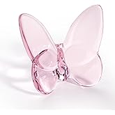 HOgardenME Glass for CRYSTAL Butterfly Ornaments Home Decoration Crafts Holiday Party, for CRYSTAL Butterfly Figurines, Flying Butterfly Collectible Home Ornament Decor