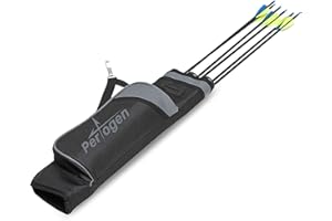 Perogen Flipside Archery 3-Tube Hip Quiver for Arrows Waist Hanged Archery Carry Bag