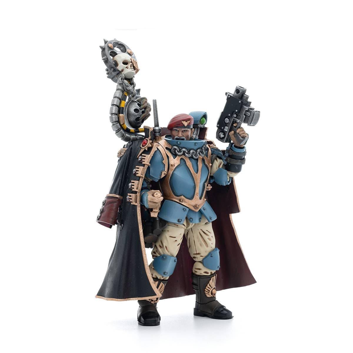Bloomage Joytoy Tech - WH 40K - Astra Militarum Tempestus Sci Com Squad Tempst Prime 1/18 Af
