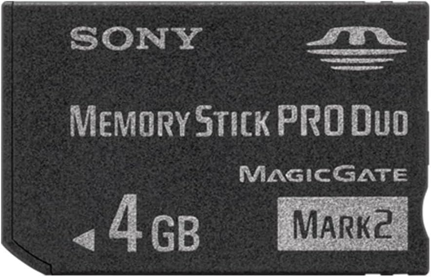Sony 4GB Memory Stick PRO Duo Mark 2 MSMT4GN for PSP Camera MP3 Player