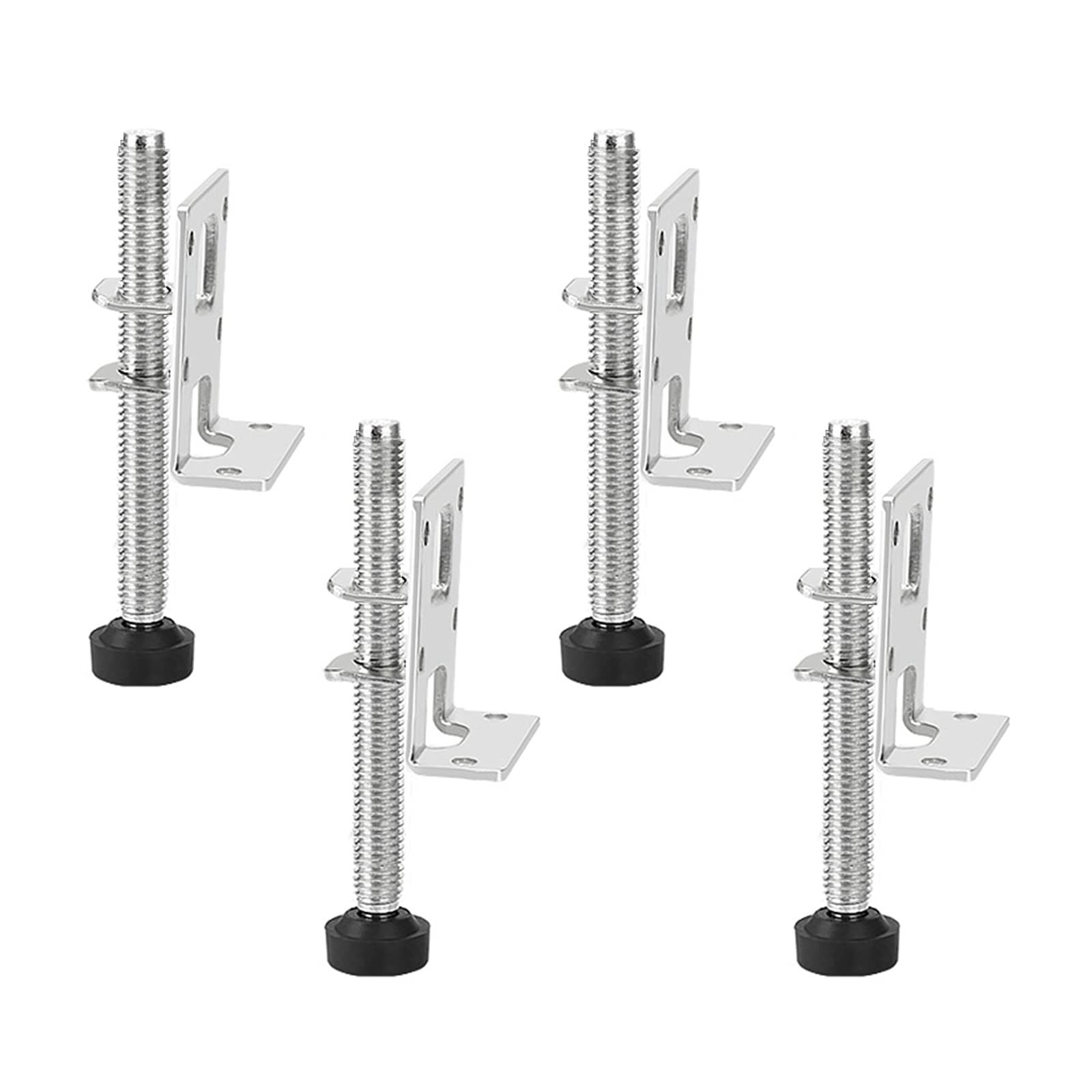 INCREWAY Leveling Feet, 4 Pcs Heavy Duty Furniture Levelers Adjustable Levelers Foot Furniture Feet Hardware for Table, Cabinets(3" Adjustable Height)