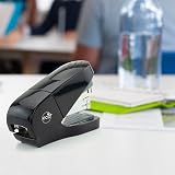Rapesco 1688 ECO Flat Clinch Stapler 24/6mm 35 Sheet 2000 Staples Black view 6