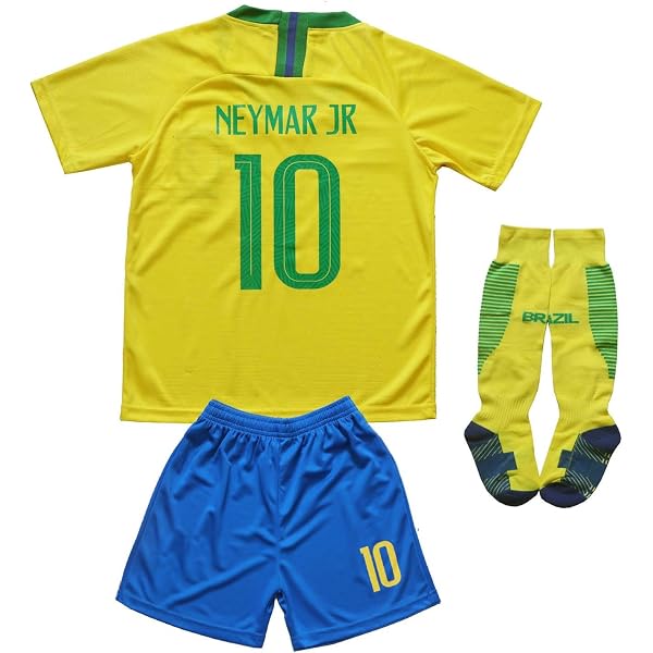 Custom Brazil National Team Soccer Jersey - Youth & Adult Sizes, Choose Any Name & Number, 100% Polyester