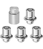 EVO Mk5 Alloy Wheel Locking Nuts For Toyota Yaris - M12x1.5 Security Lug Bolts