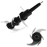 Blender Blade Replacement for 72 Oz Pitcher, Stainless Steel | Replacement Parts for Ninja Blender; Compatible with BC701CCO BL610/660/661BBYC/663/665Q/710WM; for 1000 to 1500 Watt Models