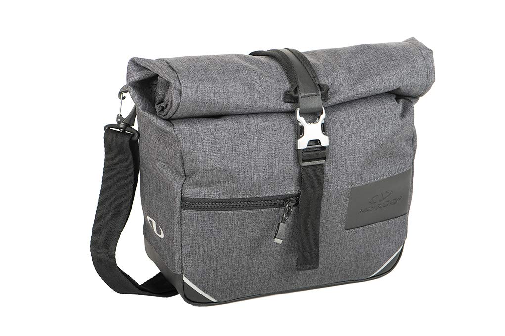 Norco Dunbar Handlebar Bag, Grey, 7.5 Litres
