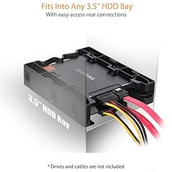 ICY DOCK Dual Tool-Less Dual 2.5 to 3.5 HDD Drive