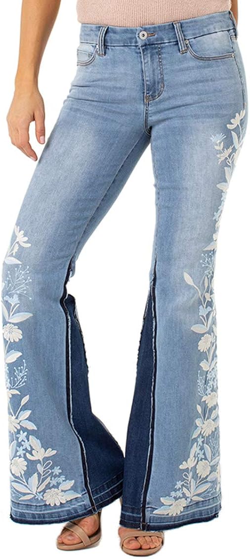 liverpool embroidered jeans