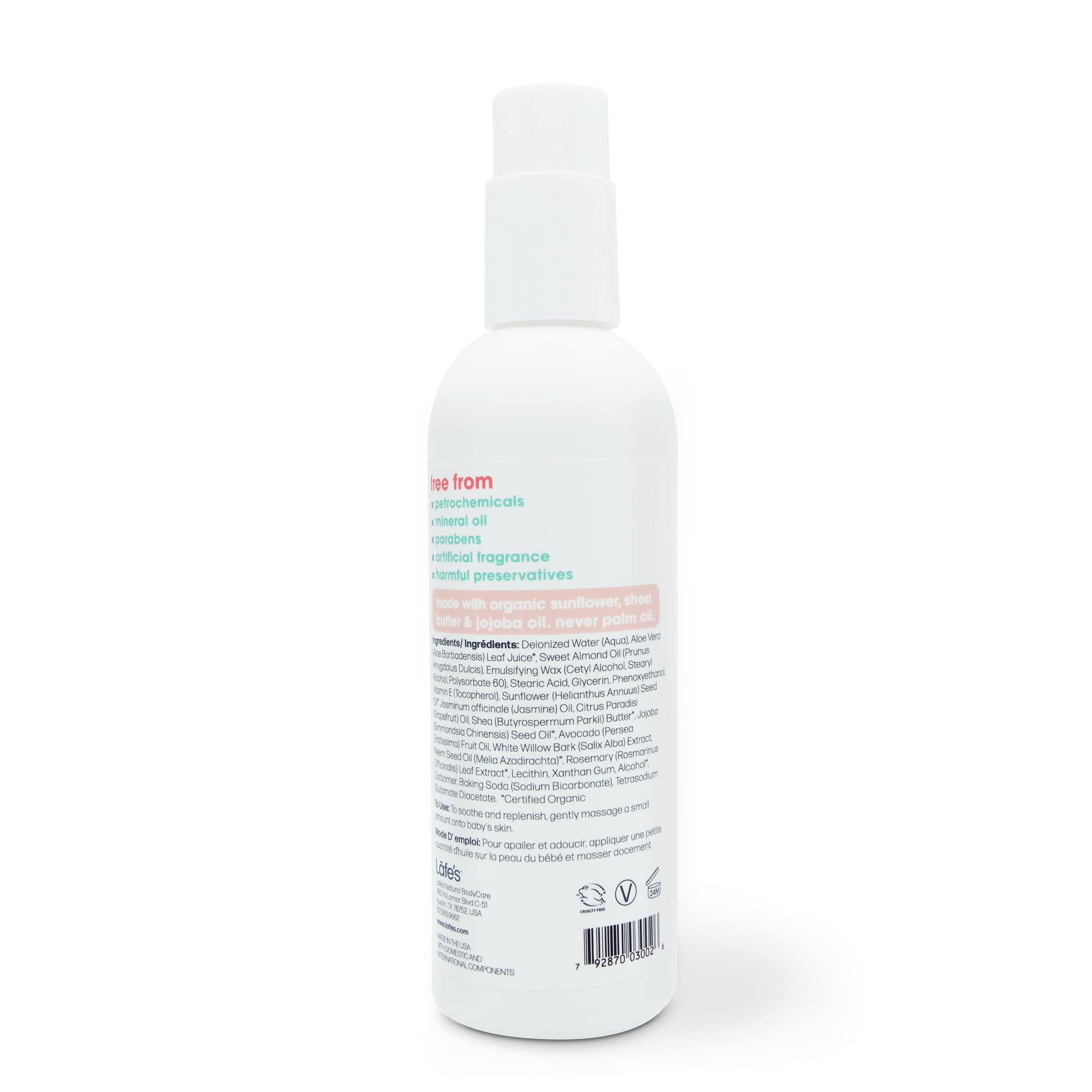 Lafe's Baby | Baby Set - Insect Repellent, Organic Diaper Balm & Organic Moisturizer | Natural with No Chemicals; 3 Pack - Packaging May Vary