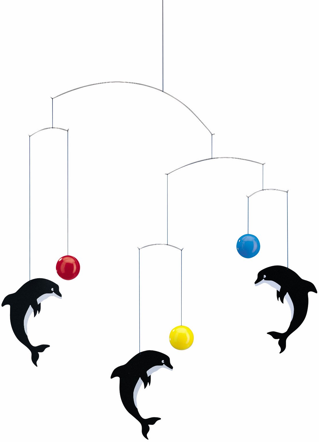 Flensted Dolphinarium Mobile Film, Multi-Colour, 50 cm