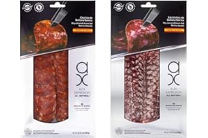 IBÉRICOS COVAP Iberico de Bellota Deli Duo Chorizo and Salami Sliced AX by Covap (4 oz total)