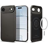 Spigen for iPhone Air Case, Thin Fit MagFit [TPU Covered Camera Control] [Compatible with MagSafe] - Gunmetal