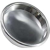 58mm Backflush Inser, Backflush Filter Espresso, Stainless Steel Back Flush Blind Filter Basket Fits for Breville Gaggia Clas