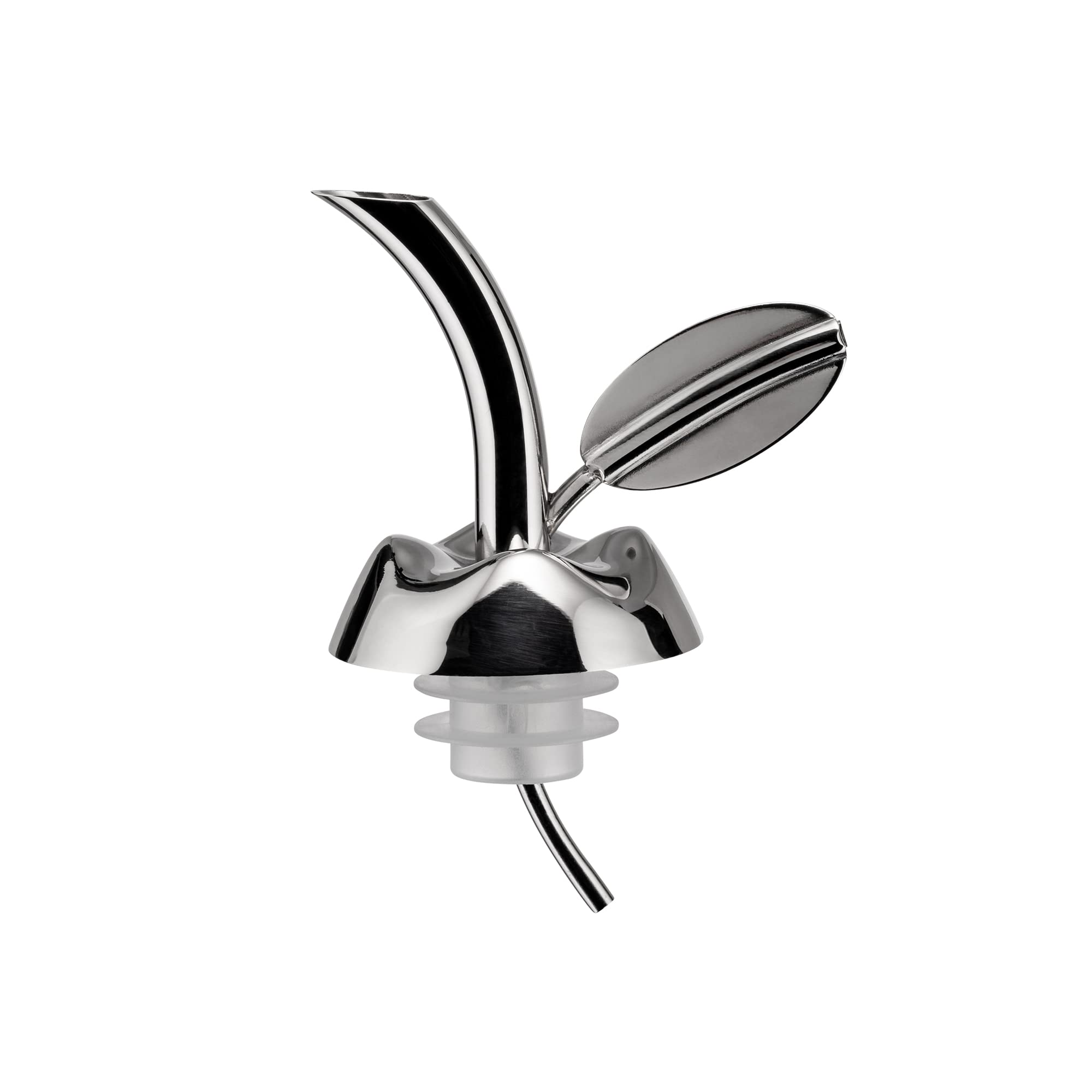 Alessi Fior D'Olio Olive Oil Pourer, Silver