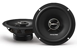 Alpine EL-E65-G 6.5" Coaxial 2-Way Speaker Set, Pair