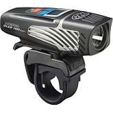 NiteRider Lumina 1100 OLED Boost USB Rechargeable MTB Road Commuter LED Bike Light with Display Screen Powerful Lumens Water Resistant Bicycle Headlight, LED Front Light Easy to Install