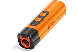 LAOFAN Anti Barking Device for Dogs with Ultrasonic & Sensor Technology, Rechargeable, Waterproof, 60ft Remote Control, Adjustable Modes & Frequencies, Dog Bark Deterrent Devices for Indoor Outdoor (Orange)