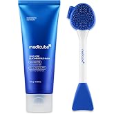 medicube Zero Pore Mud Mask &amp; Brush Set for Pore Care, Smooth Skin | Mud Mask with Multi Pore Brush &amp; Mask Applicator Set for Clearer looking Pores &amp; Smoothing Skin, Korean Skincare