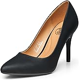 Trary Women’s High Heel Dress Pump Pointed Toe Shoe Classic Office Special Dressy Casua Wedding Pump Shoes