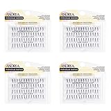 Andrea Knotted Flares False Lashes Long - Black, 4