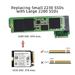 cablecc M-Key 22x30mm NVME to 22x80mm Extension