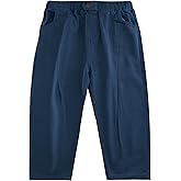 chickiddos Kids Pants Boys with Solid Color, Boys Slacks Pull on Pants for School