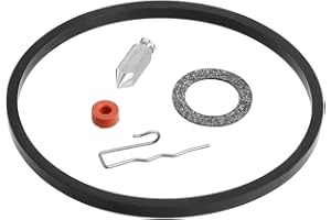Mtsooning Carburetor Needle seat Bowl Gasket Kit, Carb Repair Replacement for Tecumseh 631021 631021B 631021A Engine Oregon 49-916 Eska 631031B 525-212