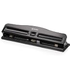 Perforatrice De Bureau Swingline Precision Pro - 2 Ou 3 Trous, 10 Feuilles, Réglable - Noir/Argent (A7074038A) - 8