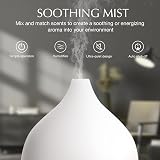 SALKING Essential Oil Diffuser 100ml Ultrasonic Auto Shut-Off Dark Wood view 3