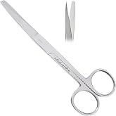 5.5" Surgical Shears &ndash; Stainless Steel Sharp/Blunt Tip with Tension Control &amp; Comfort Grip &ndash; Multi-Purpose Operating Scissors for Nurses, EMT, Veterinary, Clinical &amp; First Aid Use