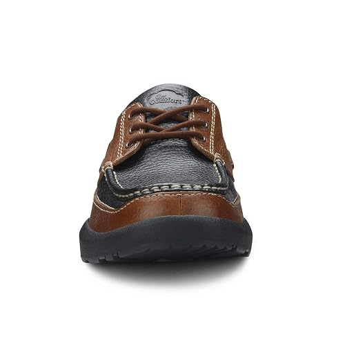 Dr. Comfort Patrick Men's Therapeutic Extra Depth Boat Shoe - Leather Lace-Up For Diabetic & Comfort Needs