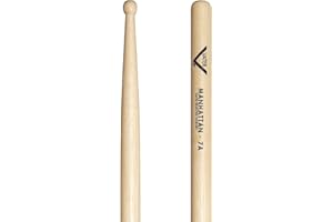 Vater 7A Wood Tip Hickory Drum Sticks, Pair