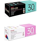 GNC Men's and Women's 30+ Daily Vitapak Bundle (2 Items): Women's &amp; Men's (30 Servings)