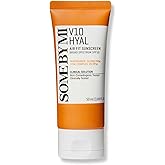 SOME BY MI V10 Hyal Air Fit Sunscreen SPF 50 – 1.69oz, 50ml – Korean Centella Sunscreen for Face with UV Protection – Non-Greasy, No White Cast, No Eye Irritation for Sensitive Skin – Korean Skin Care