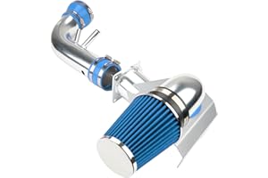 Prolenz Air Intake Kit, Cold Air Intake System Kits + Filter Replacement for 1996-2004 Mustang GT Model with 4.6L V8 (Blue)