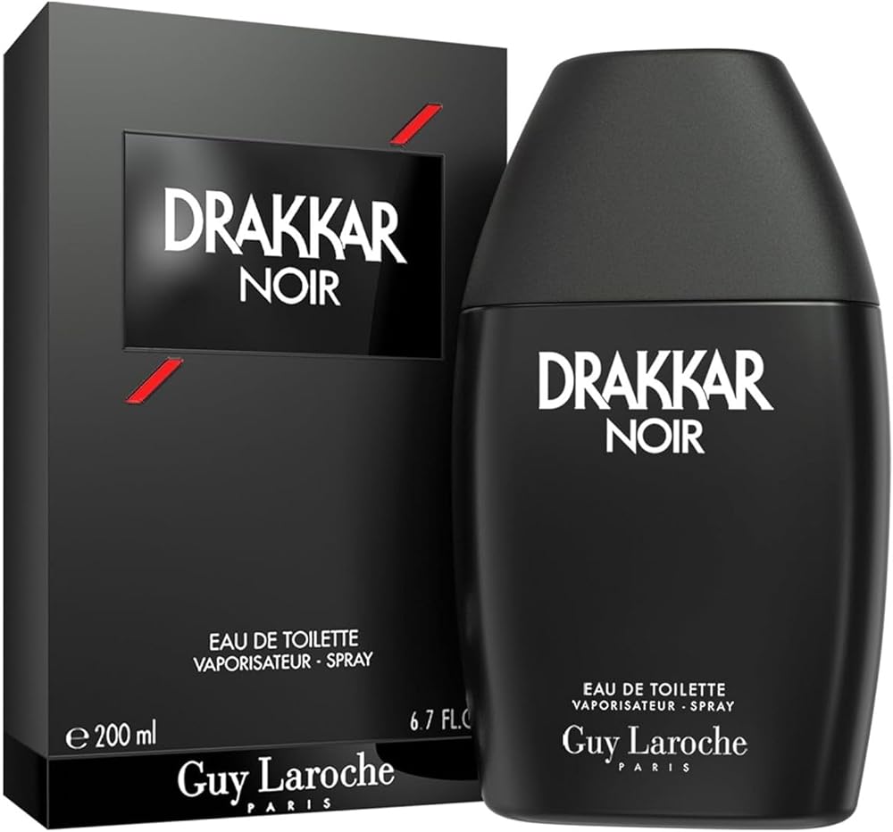 Guy Laroche Drakkar Noir Eau de Toilette 200ml Mens Fougere Aromatic Spices
