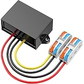 12VDC to 24VDC 5A 120W, 12 to 24V Step up Converter with Wire Terminal Block, 12 to 24 Volt Converter for Golf Cart LED Light Truck Vehicle Boat (Accept DC9-20V Inputs)
