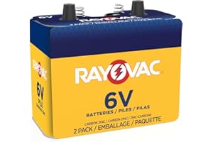 Rayovac 944-2R Heavy Duty 6V x 2 Spring Battery
