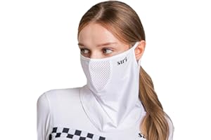 SUIGOLF KOREA UV Sun Protection Balaclava Half Face Mask - For Hiking, Running, Cycling & Outdoor Sports (Type E)