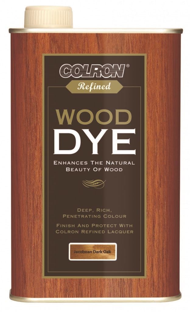 Colron Refined Wood Dye 250ml Jacobean Dark Oak