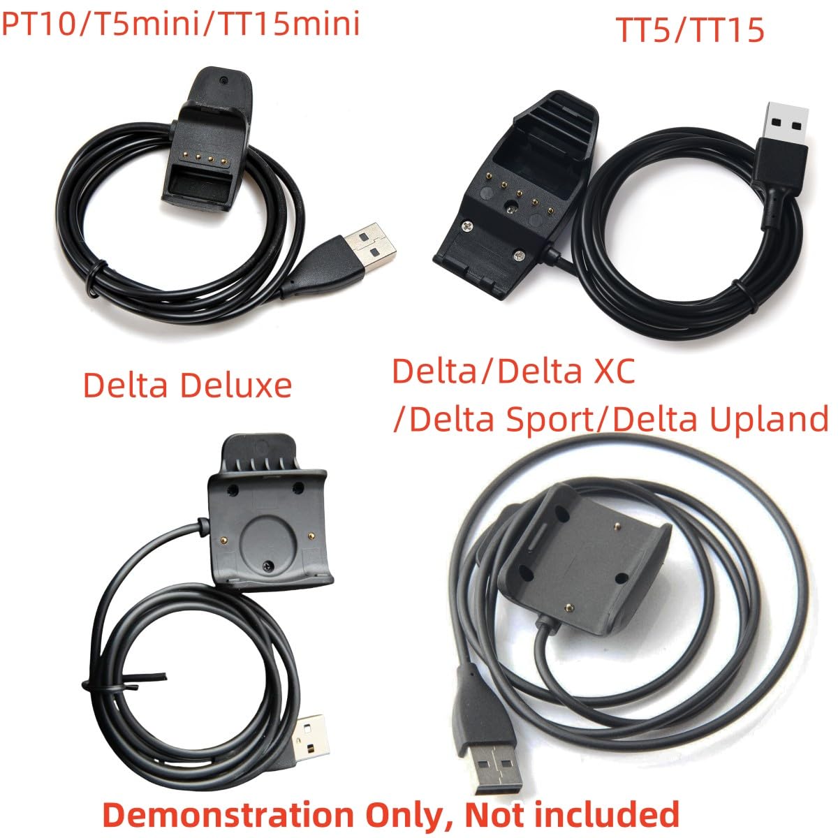 Charging Clip Charger for Garmin TT15Mini T5Mini TB10 PT10 PT6 for Garmin Sport PRO Collar Shock Dog E Collar (1)