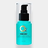 O2 Liquid Gold Replenishing Argan Oil Treatment – Lightweight Conditioning Formula That Repairs Split Ends, Eliminates Frizz, Adds Shine, and Strengthens Hair for a Smooth, Polished Finish