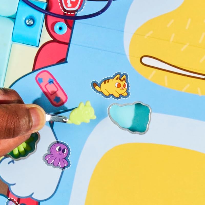 Operación edición Bluey, Juego de Mesa para niños – Juego electrónico Que Habla y Que Viene en Estuche Todo en uno – 2 Maneras de Jugar – 1 o más Jugadores – 10 Minutos – Edad: 6+