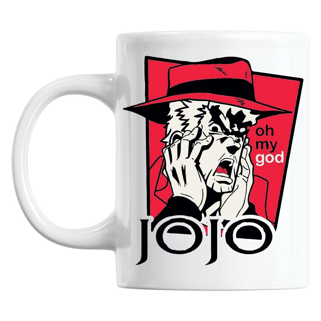 BakoIsland JoJo's Bizarre Adventure Oh My God Classic Tea Coffee Mug