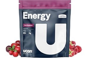 UCAN Energy Powder, Cran-Raz, Keto, Sugar-Free Pre & Post Workout for Men & Women, Non-GMO, Vegan, Gluten-Free, Great for Runners, Gym-Goers and High Performance Athletes | 28 Servings (24.6 Ounces)