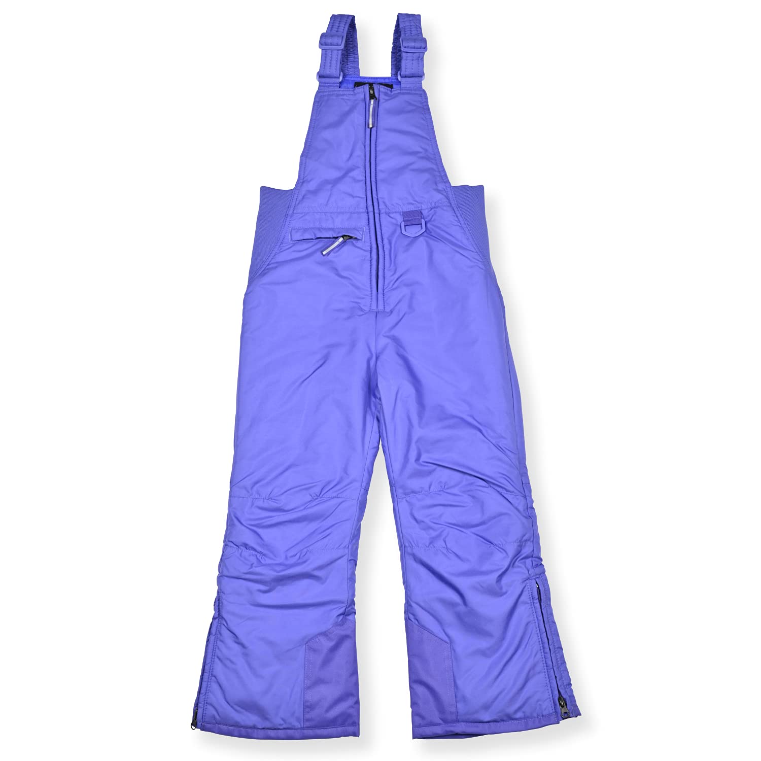 Arctic Quest Boys Girls Unisex Classic Ski & Snow Bib Overall Winter Snowsuit Water-Resistant Windproof Outdoor Rain Bib, Vibrant Lavender, 14-16 Image Arctic Quest Boys Girls Unisex Classic Ski & Snow Bib Overall Winter Snowsuit Water-Resistant Windproof Outdoor Rain Bib, Vibrant Lavender, 14-16 Image